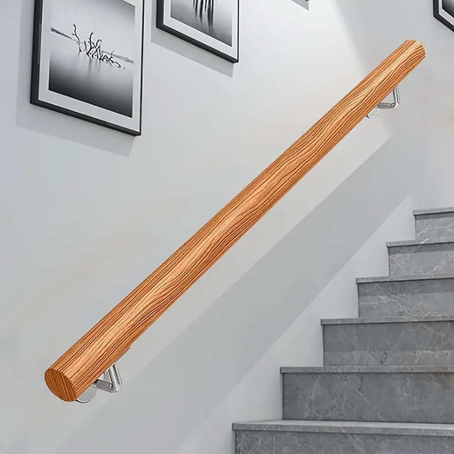 Custom Interior Wooden Handrails 2