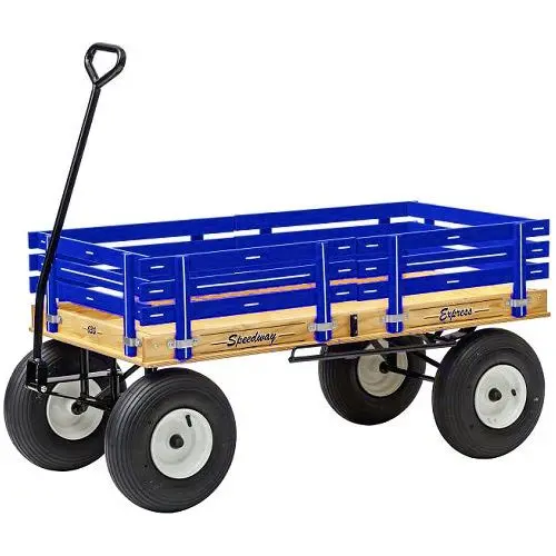 24″ X 48″ (Green) 630 Speedway Express Hd Wagon W/ Brakes 1200 # 3