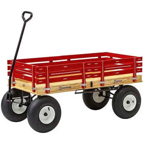 24″ X 48″ (Green) 630 Speedway Express Hd Wagon W/ Brakes 1200 # 2