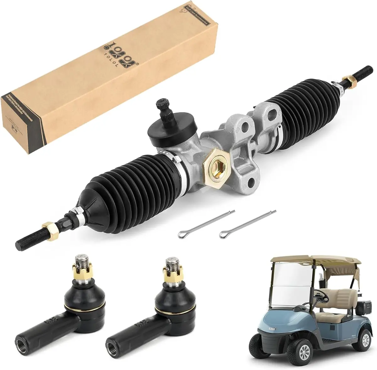 Golf Cart Steering Gear Box Assembly For Ezgo Rxv 2008-Up Gas & Electric - 10L0l 1