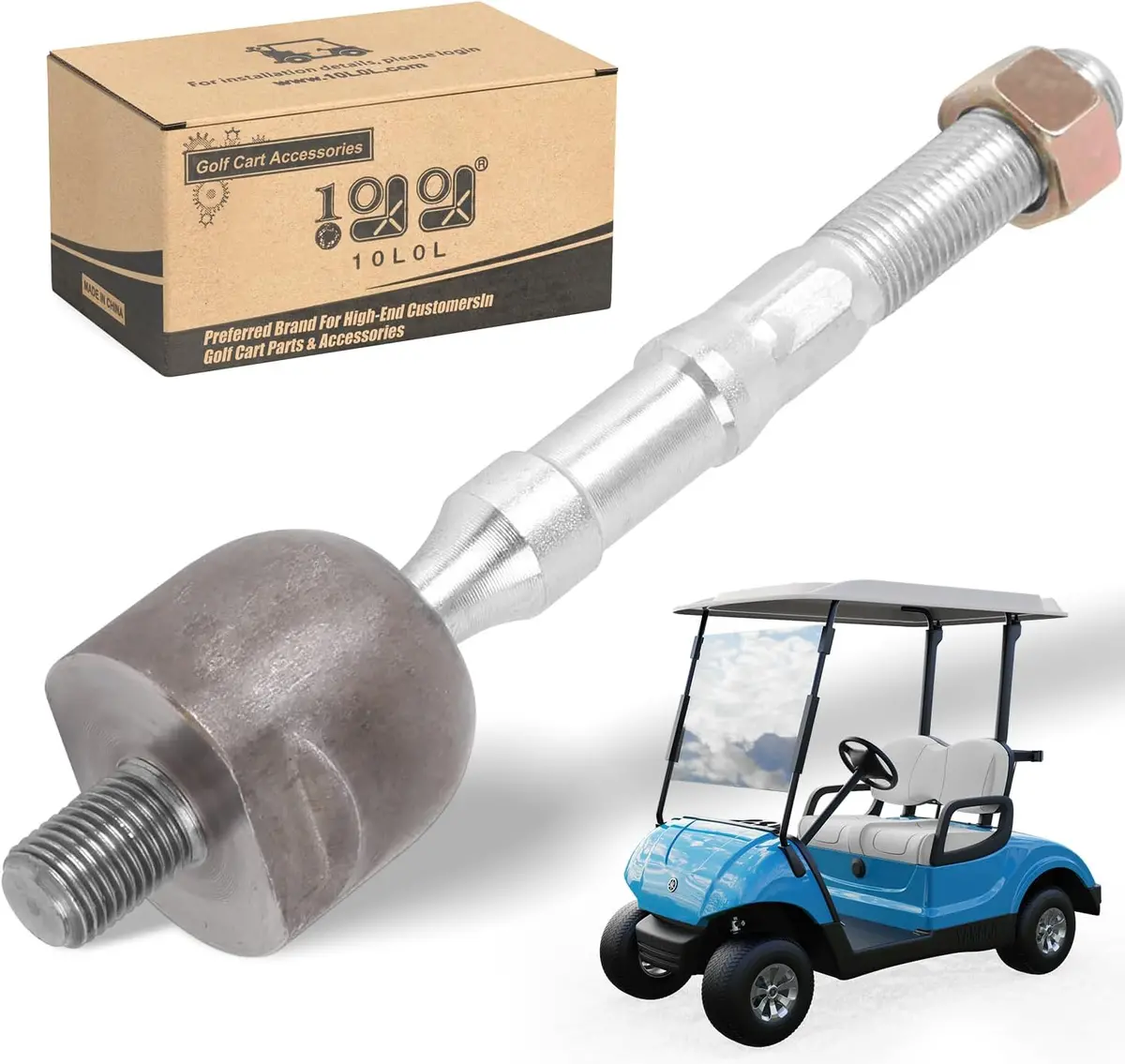 Golf Cart Tie Rod For Yamaha G29 Gas & Electric Golf Cart Jw1-F3837-00 - 10L0l 1