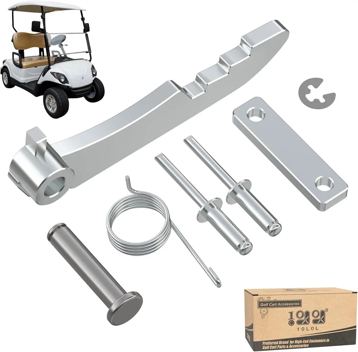 Golf Cart Brake Pedal Park Hookup Kit For Yamaha G29 Drive 2007-2012.5 - 10L0l 1