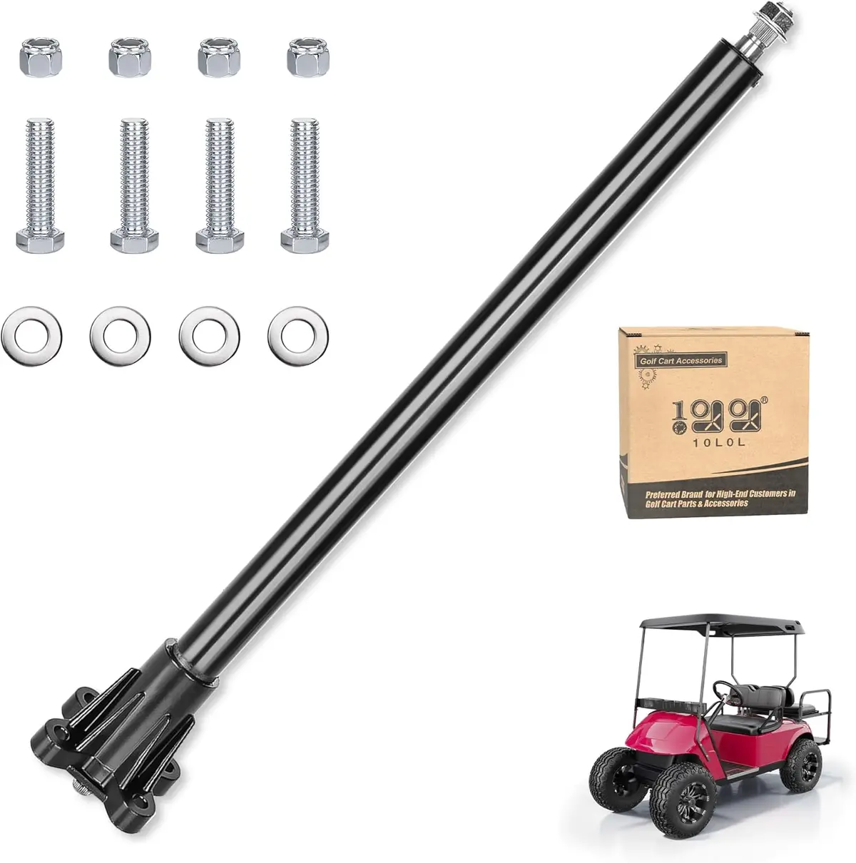 Golf Cart Steering Shaft And Column Rebuild Kit For Ezgo Txt & Medalist 1994-2008 - 10L0l 1