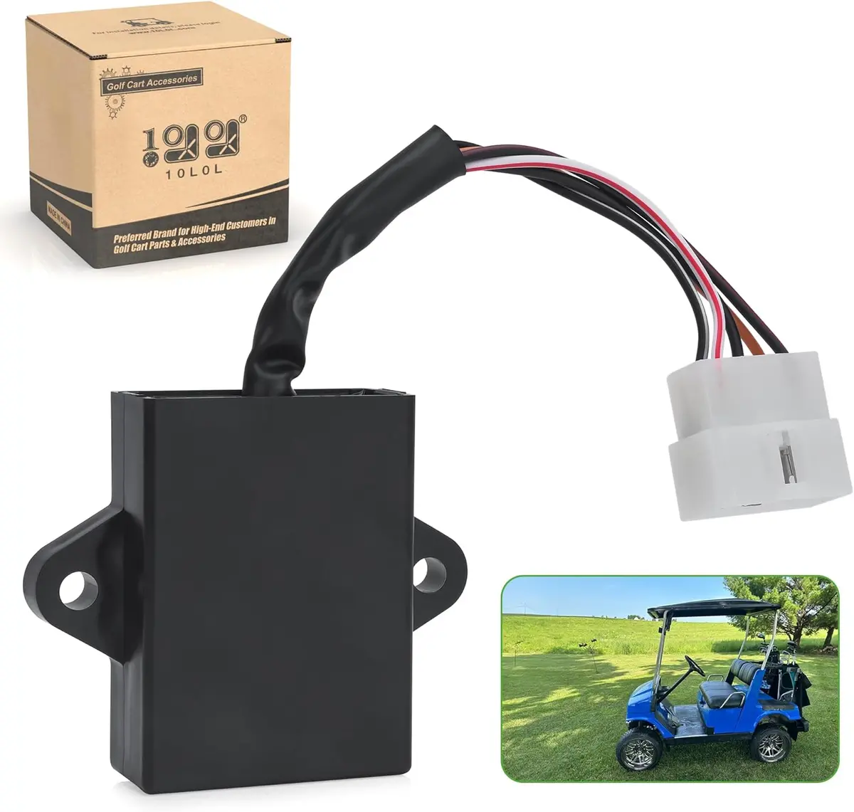 10L0l Cdi Box Ignition Coil For Yamaha G9 Gas Golf Cart (1990–1995) 1