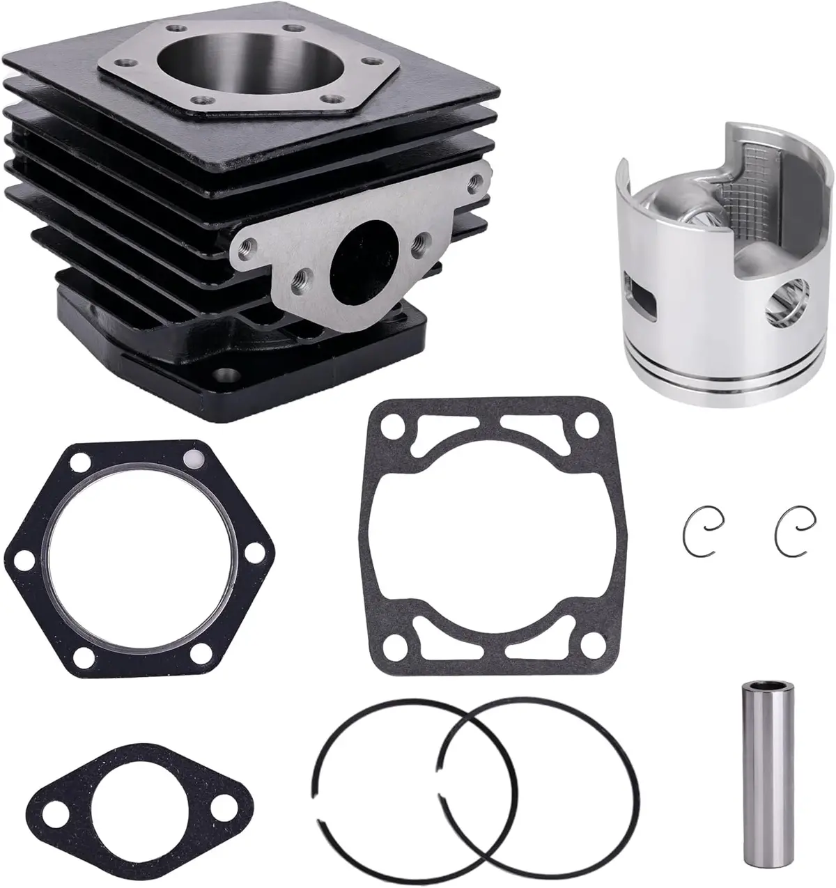 Golf Cart Top End Rebuild Kit For Ezgo 2-Cycle Gas Carts (1976-1988 Ec25-Ds/2Pg 244Cc) - 10L0l 1