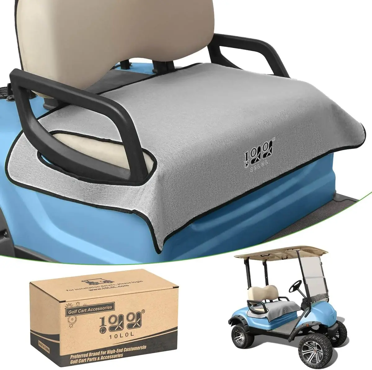 Golf Cart Seat Covers Towels For Yamaha Golf Cart Seat Blanket For 2 Person Seat - 10L0l 1