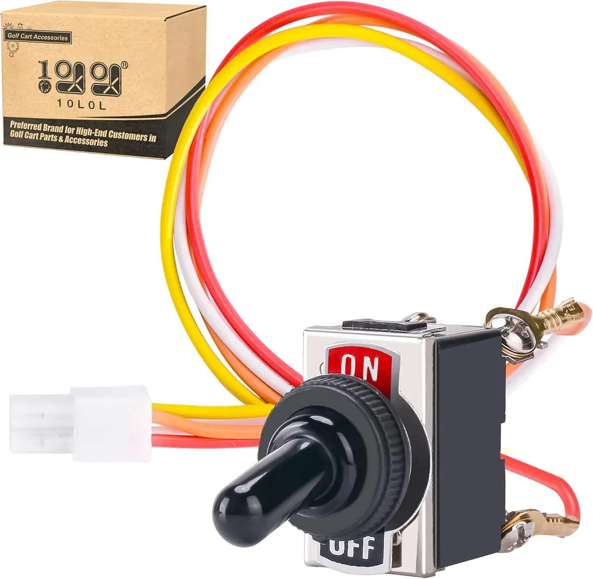 Golf Cart Run/Tow Switch For Ezgo Txt/Dcs/Pds (1994-Up Electric) - Oem 73125-G01 Replacement - 10L0l 1