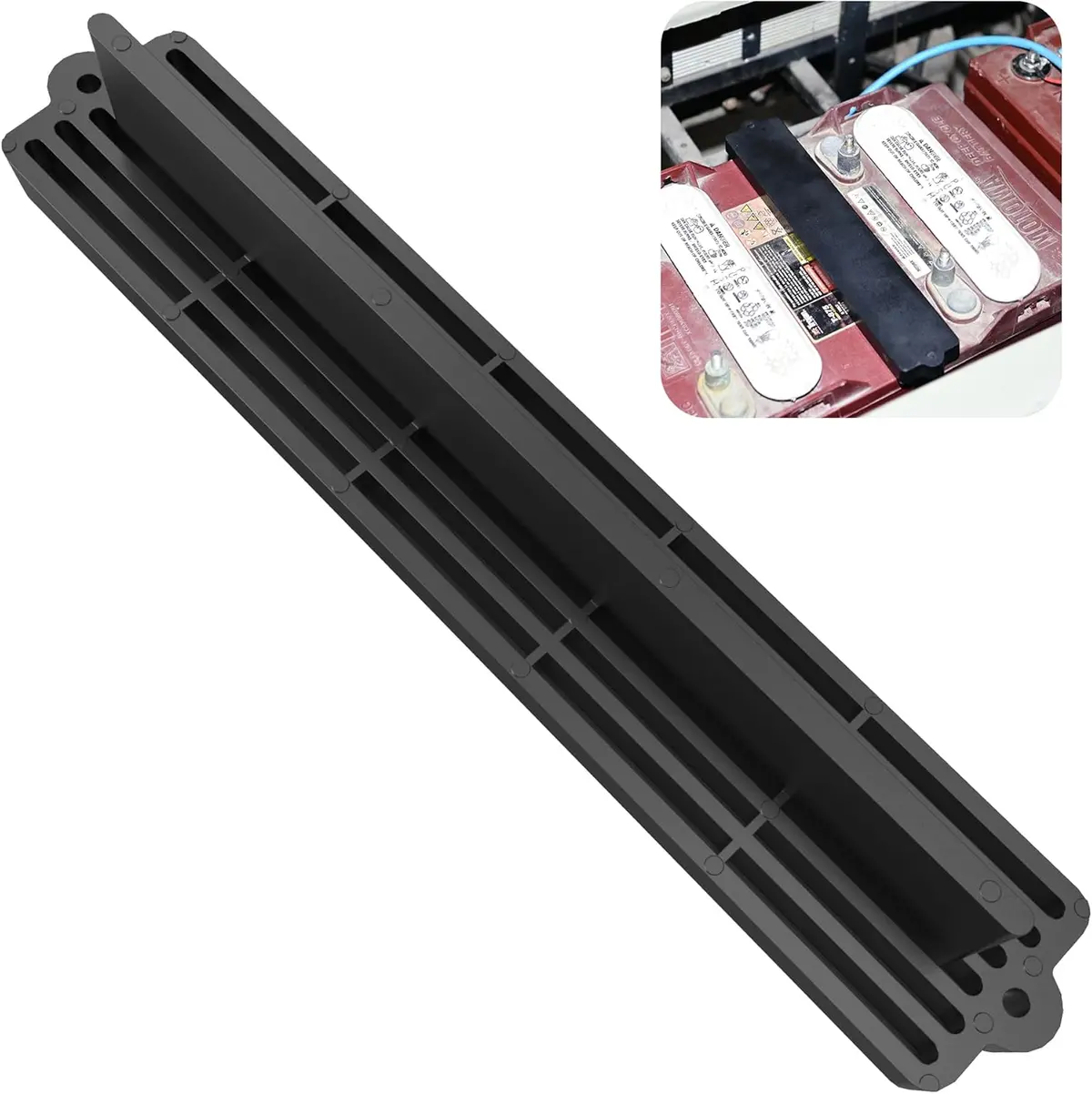 10L0l Golf Cart Battery Hold-Down Plate For Yamaha G14-G22 (1995-Up) 1