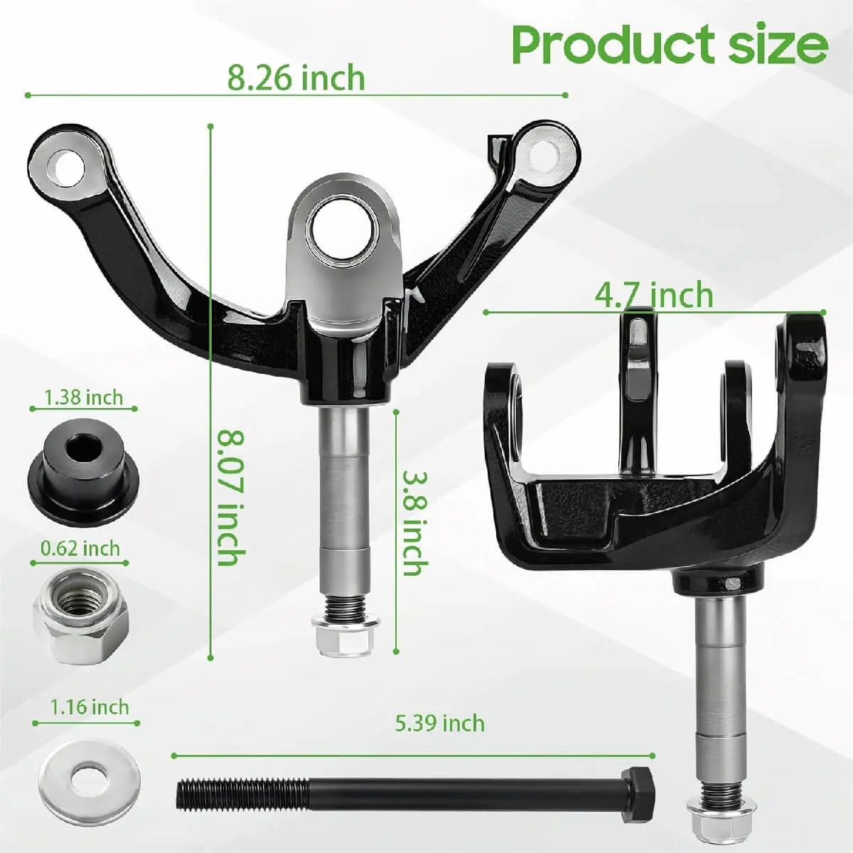10L0l Golf Cart Spindle Assembly For Ezgo Rxv Gen4 (2024+) | Driver & Passenger Side 2