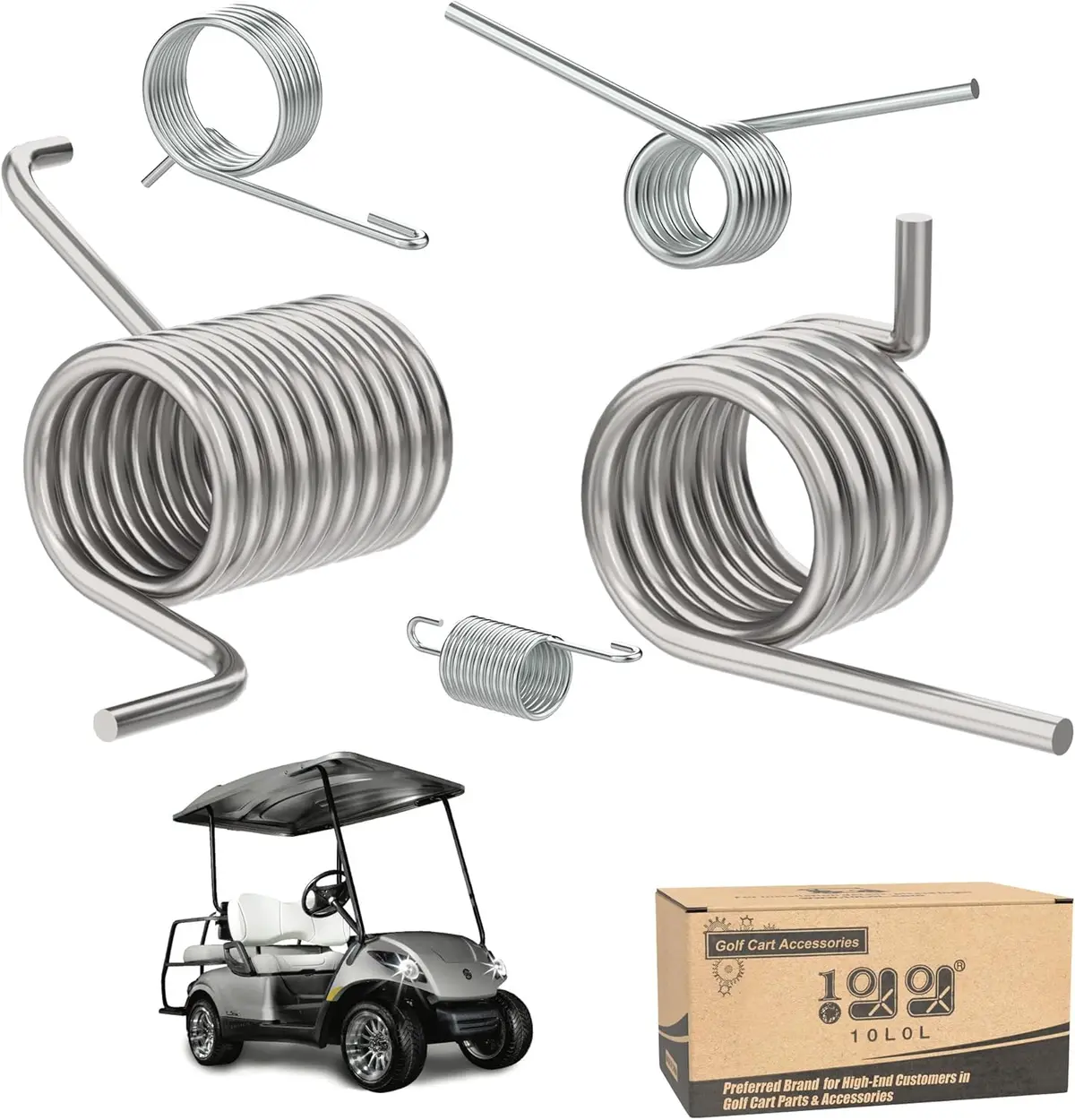 Golf Cart Brake Pedal Hook Spring Kit, Return Spring For Yamaha G29 Drive 2007-2012.5 - 10L0l 1