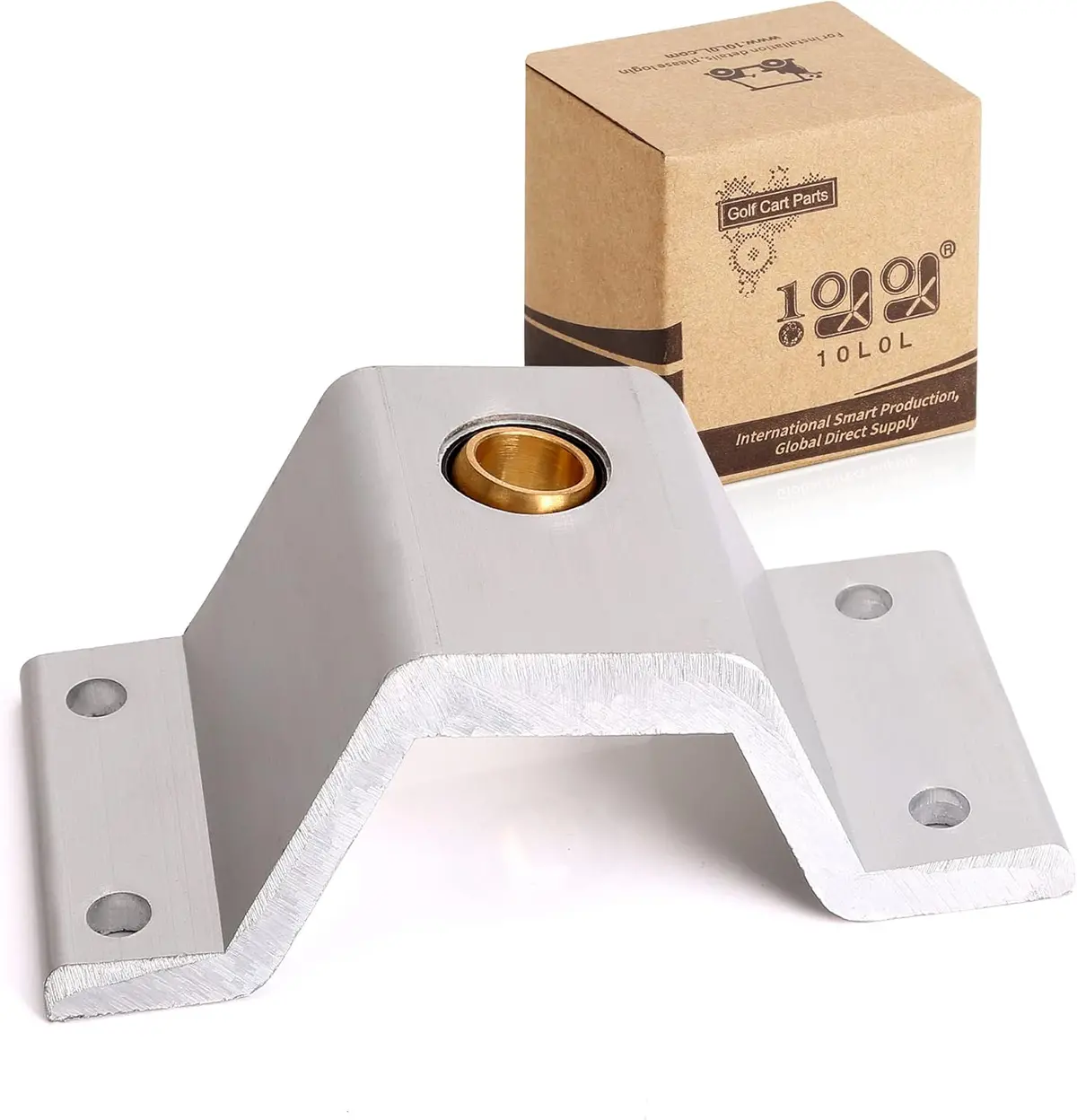 10L0l Golf Cart Accelerator Rod Bracket & Bushing Fits Club Car Ds - Oem 1011694 Replacement 1