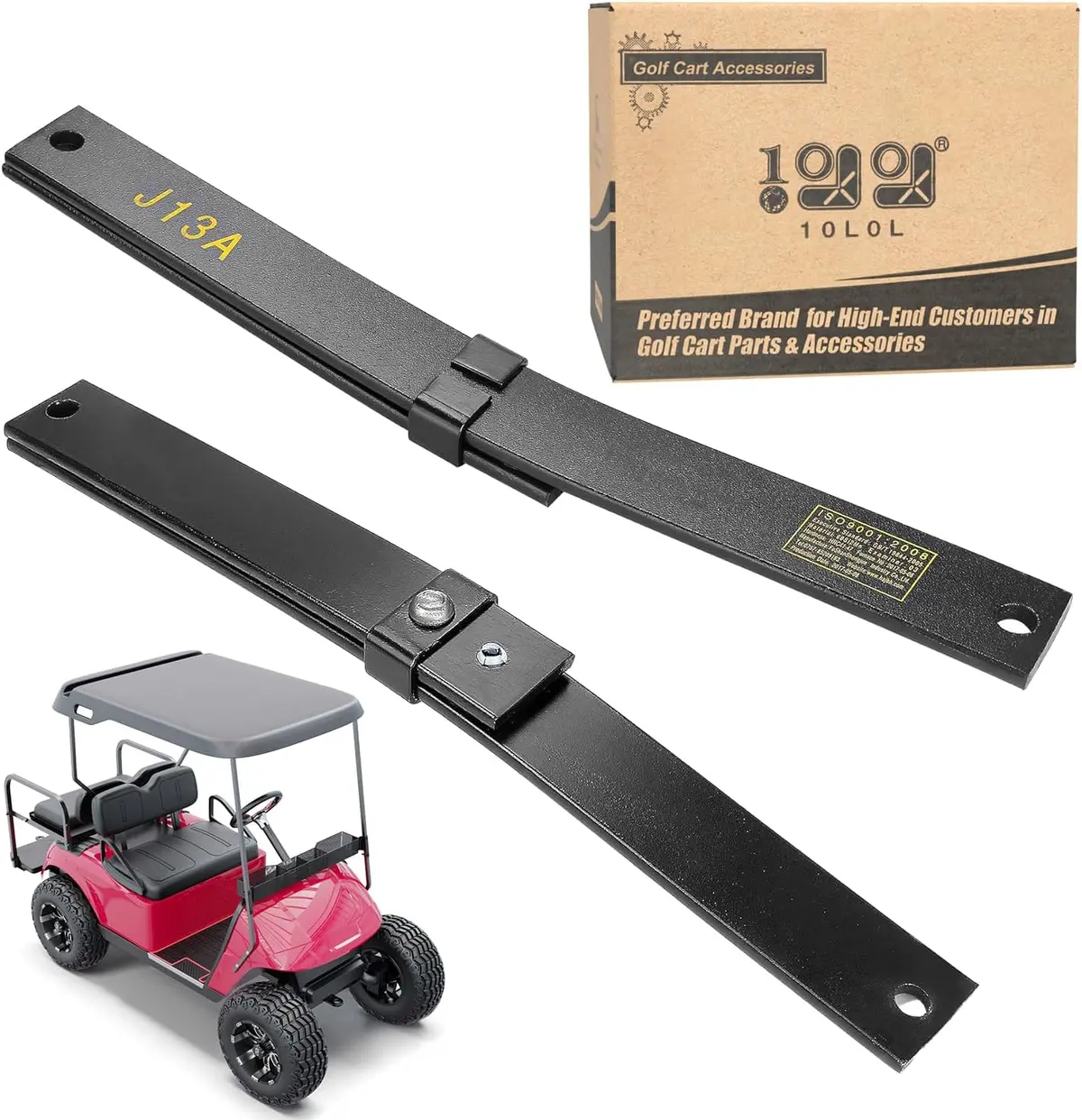 Golf Cart Front Leaf Spring Anti-Rust Only For Ezgo Txt - 10L0l 1