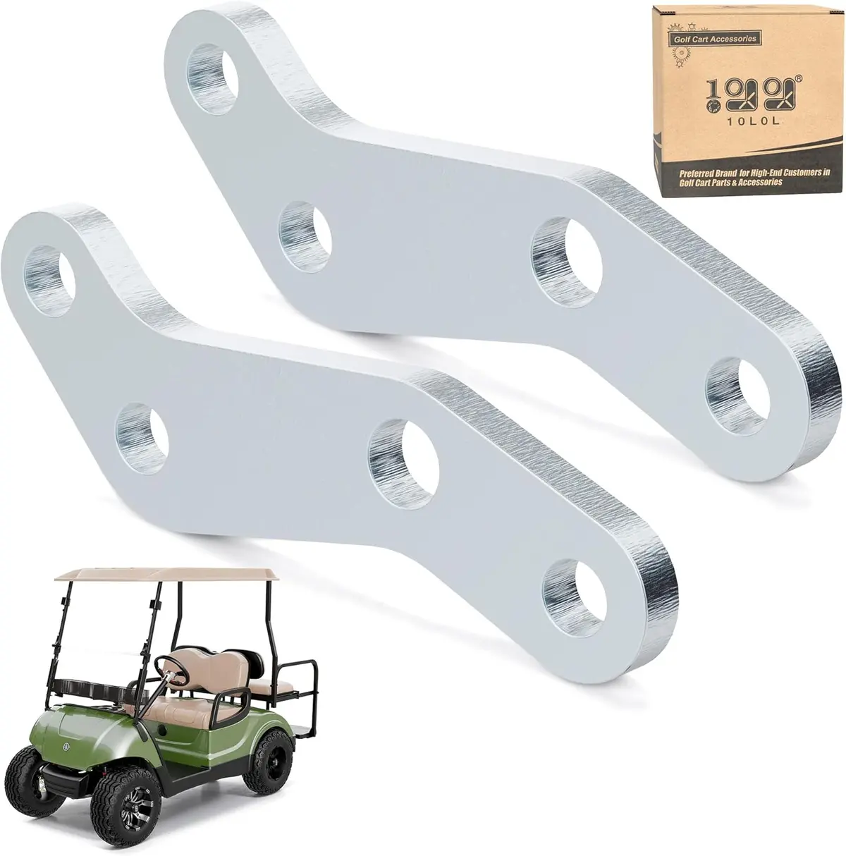 Golf Cart Knuckle Arm Driver And Passenger Side For Yamaha G29 Drive 2007-2016 Gas And Electric - 10L0l 1