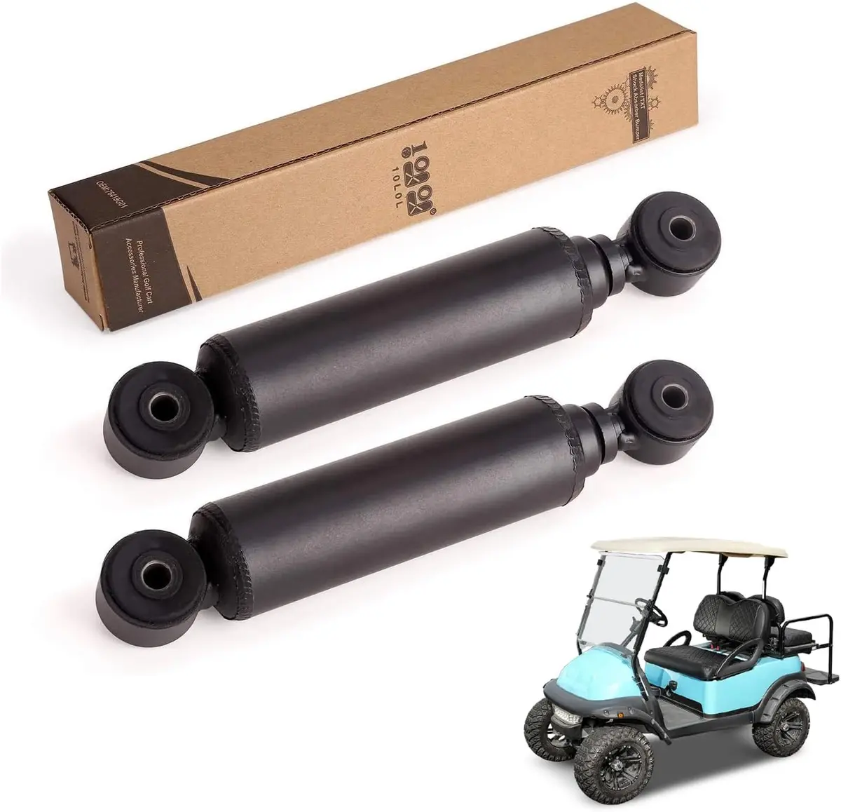 10L0l Golf Cart Front Shocks For Club Car Precedent 2004-Up Oem Replacement 1