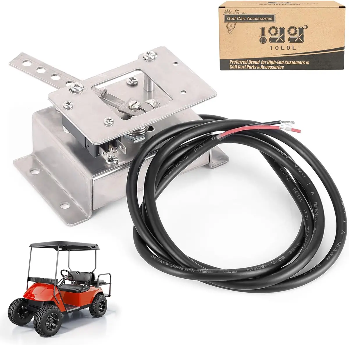36V Golf Cart Potentiometer With Micro Switch For Ezgo 1994+ All Electric - 10L0l 1