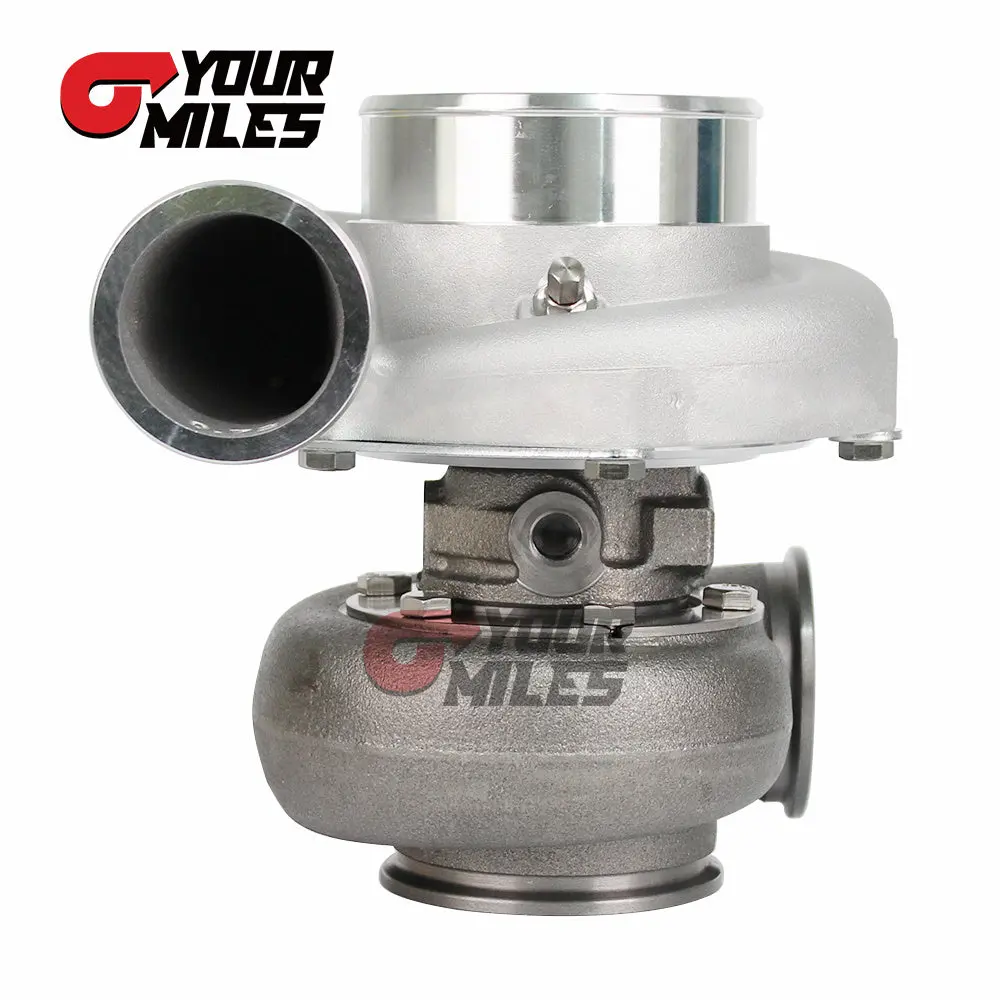 Yourmiles Reverse Rotation Gen2 Sts3582r Dual Ball Bearing Billet Wheel Turbo Dual Vband .83/1.01 2