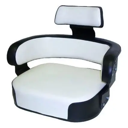 3 Pc Tractor Seat Cushion Set W/ Brackets For International Harvester 5