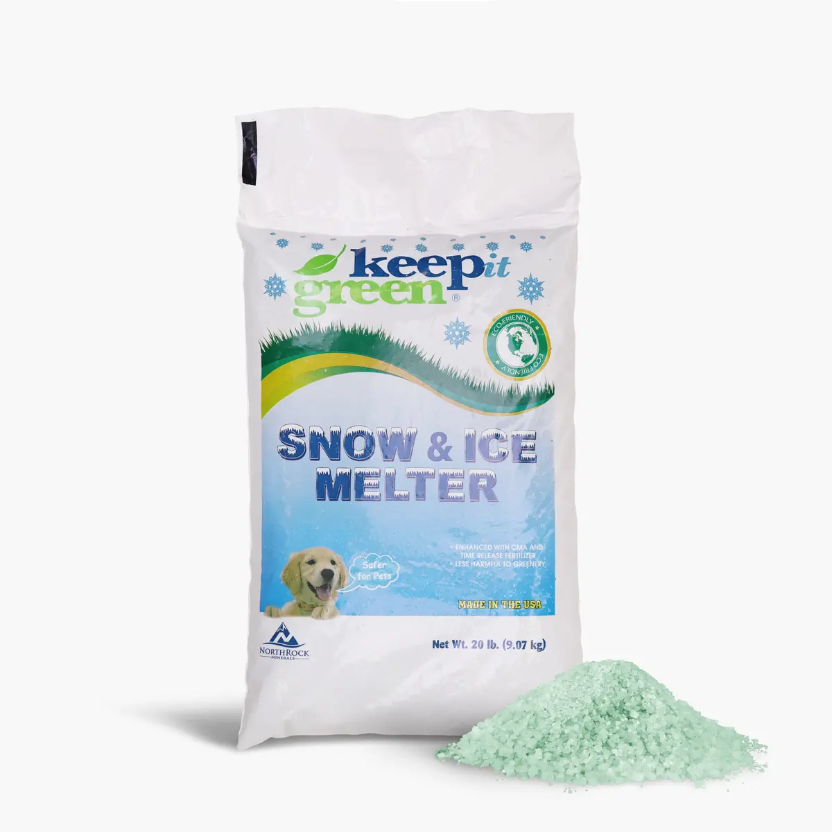 Keep It Green Pet-Safer Ice And Snow Melt And Deicer | 20 Lb. Bag 1