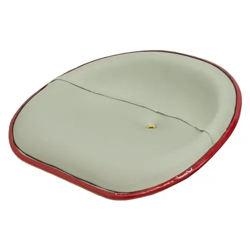Tractor Loader Steel Pan Cushion Seat (4 Bolt Mount) W/ Drain Hole 1