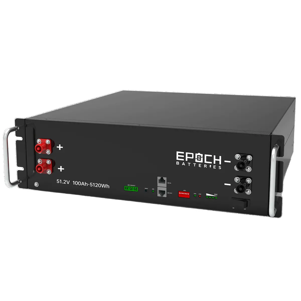 48V 100Ah (5.12Kwh) - Self-Heating Server Rack Lithium Battery 1