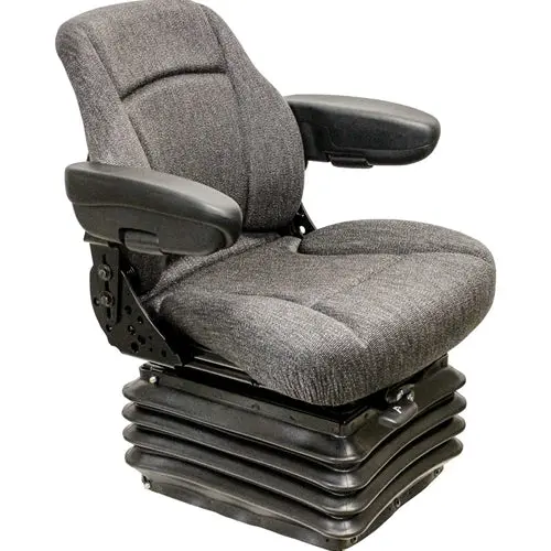 24V Heavy Duty Excavator / Dump Truck Seat W/ Air Suspension 3