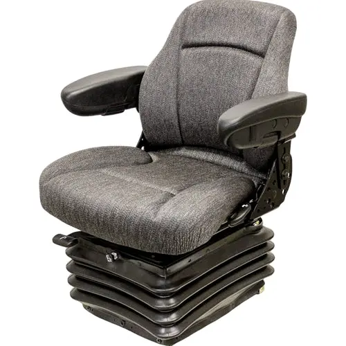 24V Heavy Duty Excavator / Dump Truck Seat W/ Air Suspension 2