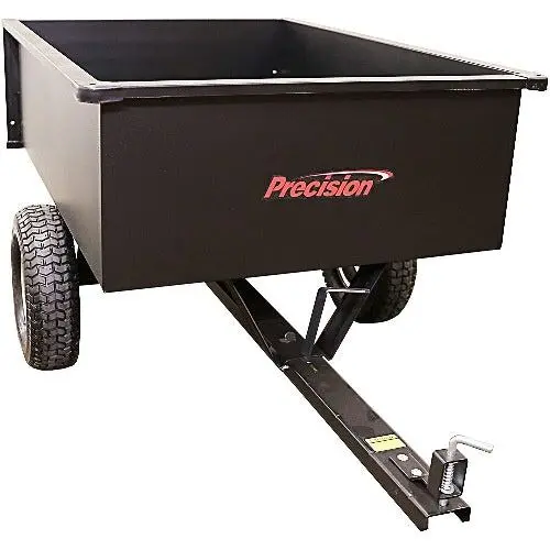 7 Cu Ft Tractor Atv / Utv Steel Dump Cart Trailer 500 # 1
