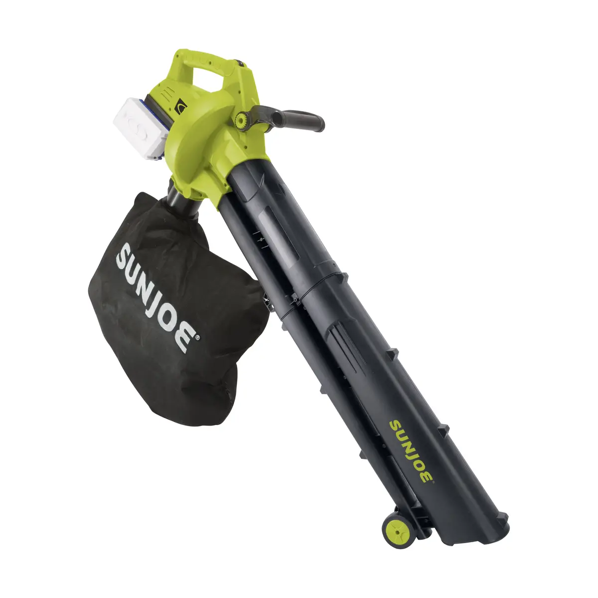 Sun Joe 48-Volt* Ionmax Cordless Leaf Blower Vacuum Mulcher Kit | 163-Mph | 391-Cfm | W/ 2 X 5.0-Ah Batteries + Dual Port Charger 2