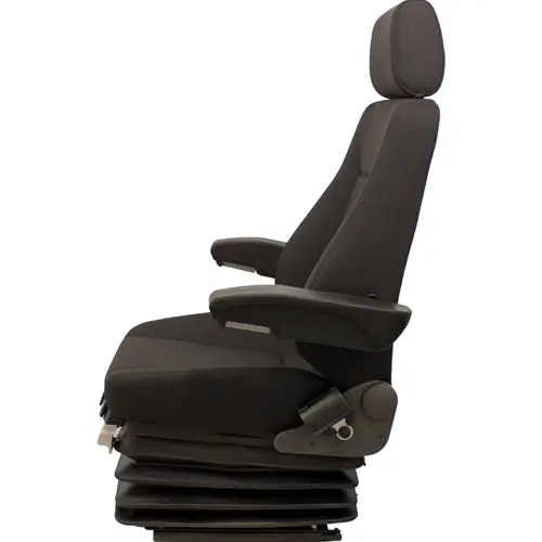 24V Heavy Duty Excavator / Dump Truck / Loader Seat W/ Air Suspension 2