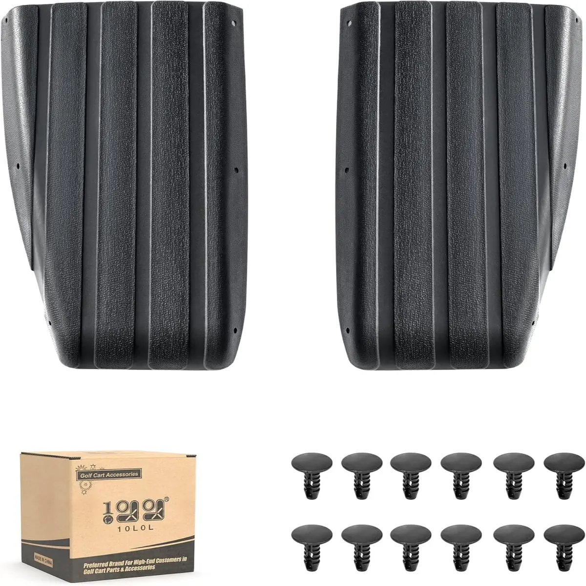 Golf Cart Rear Side Guard Set For Club Car Ds (1987+) - Oem #101706702 Replacement - 10L0l 1