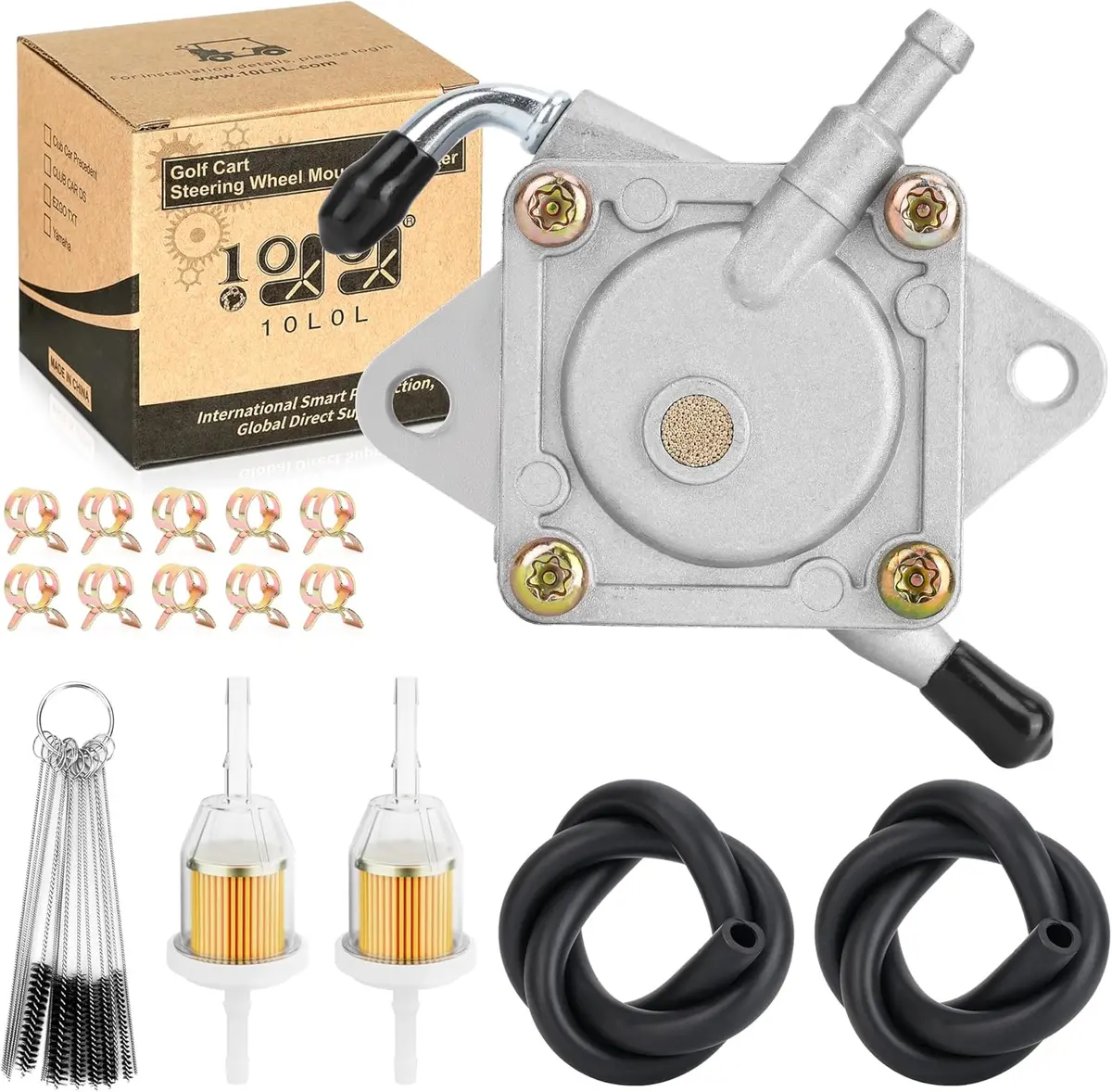 Golf Cart Fuel Pump Impulse Kit For Yamaha G8 G9 G14 G22 / Club Car Ds/Precedent Gas - 10L0l 1