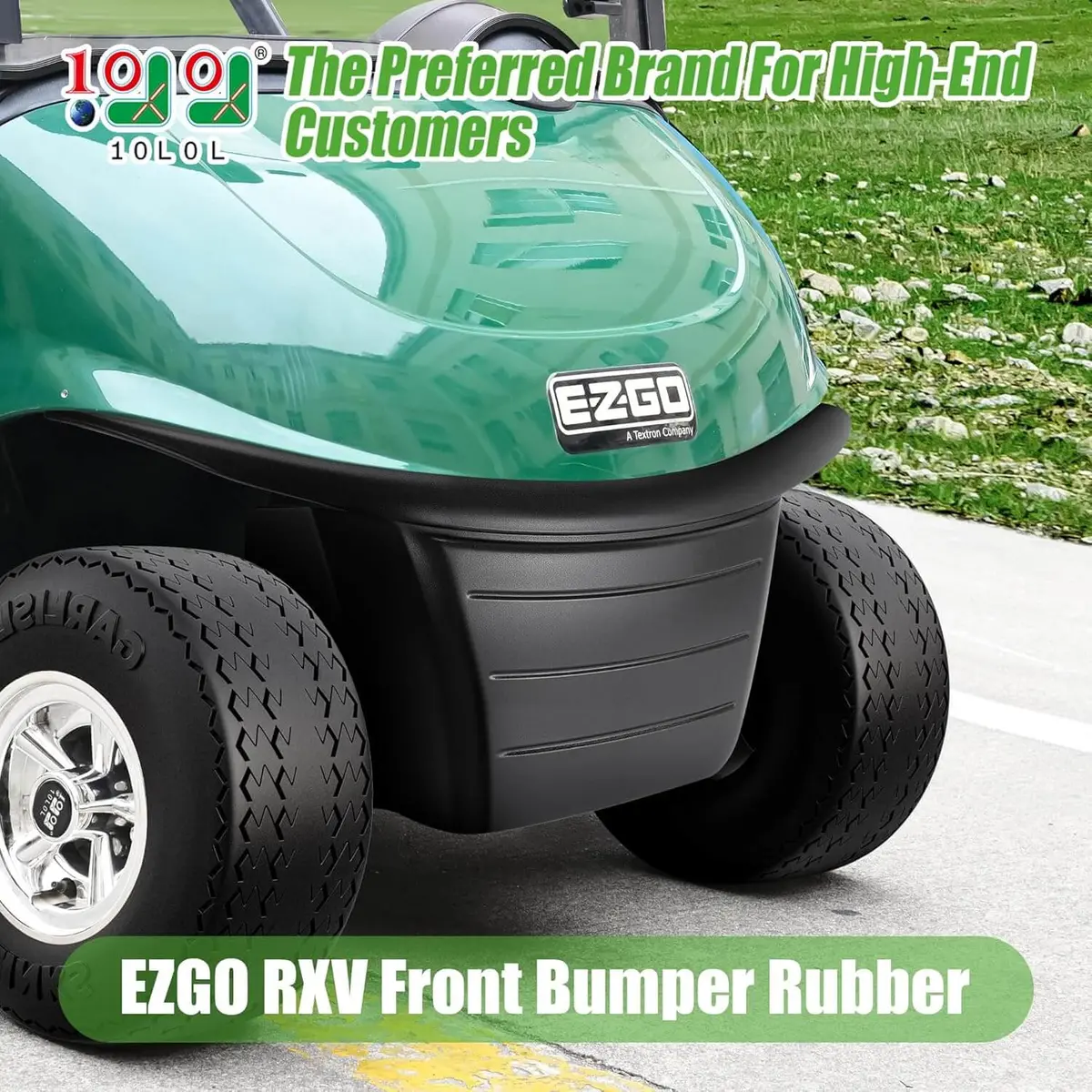 Golf Cart Front Bumper For Ezgo Rxv 2016+ Golf Carts Replaces Parts 656325 - 10L0l 2
