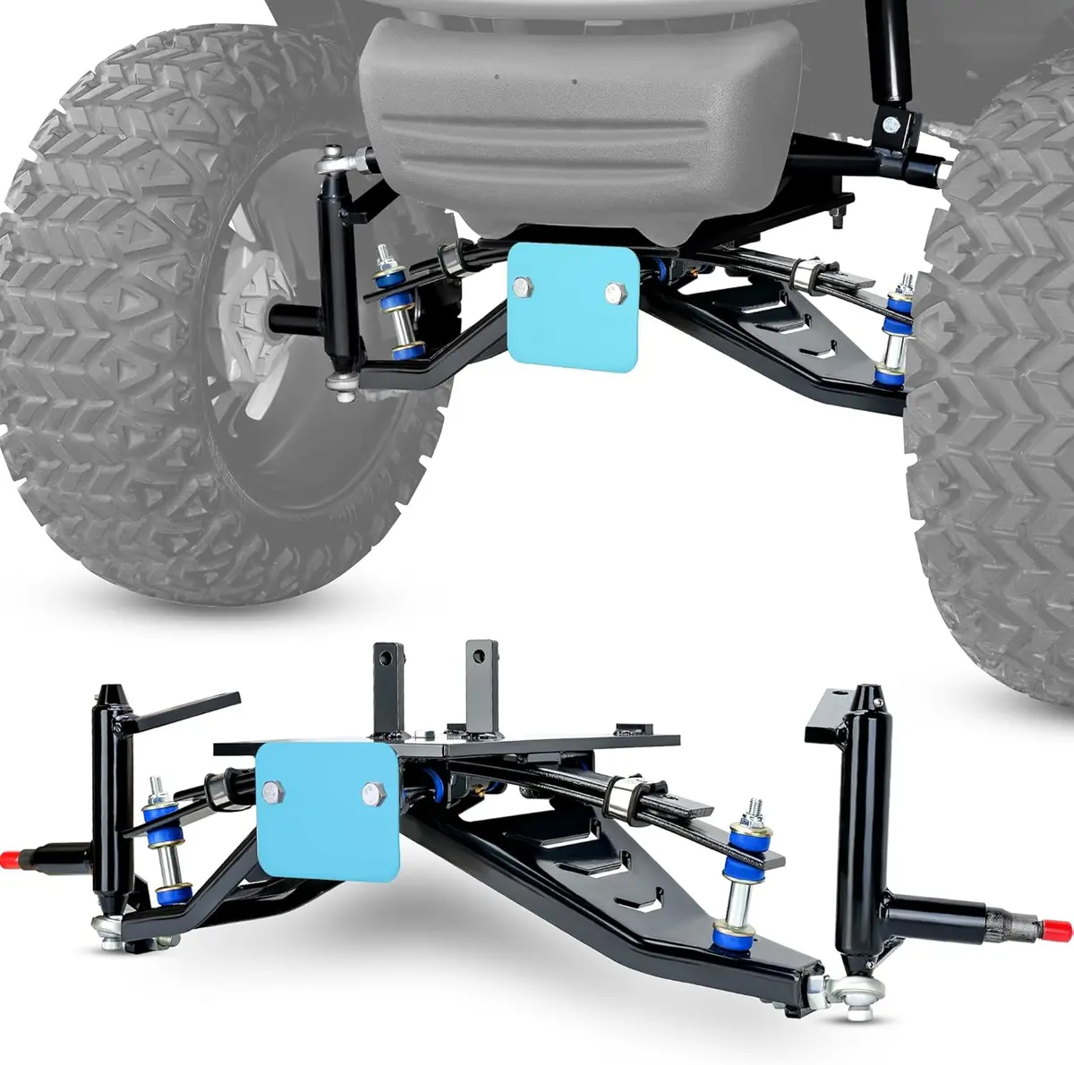 6" Golf Cart Lift Kit For Yamaha G29 Drive/Drive2 2007-2016 Electric, High Strength Steel - 10L0l 1