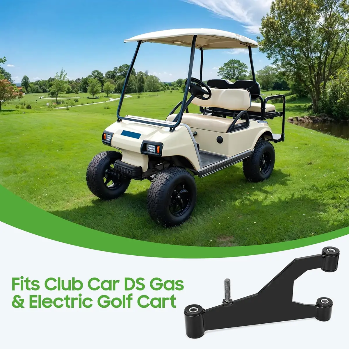 10L0l Golf Cart Delta A-Plate Sub Assembly Control Arm Front Suspension Fits Club Car Ds 2