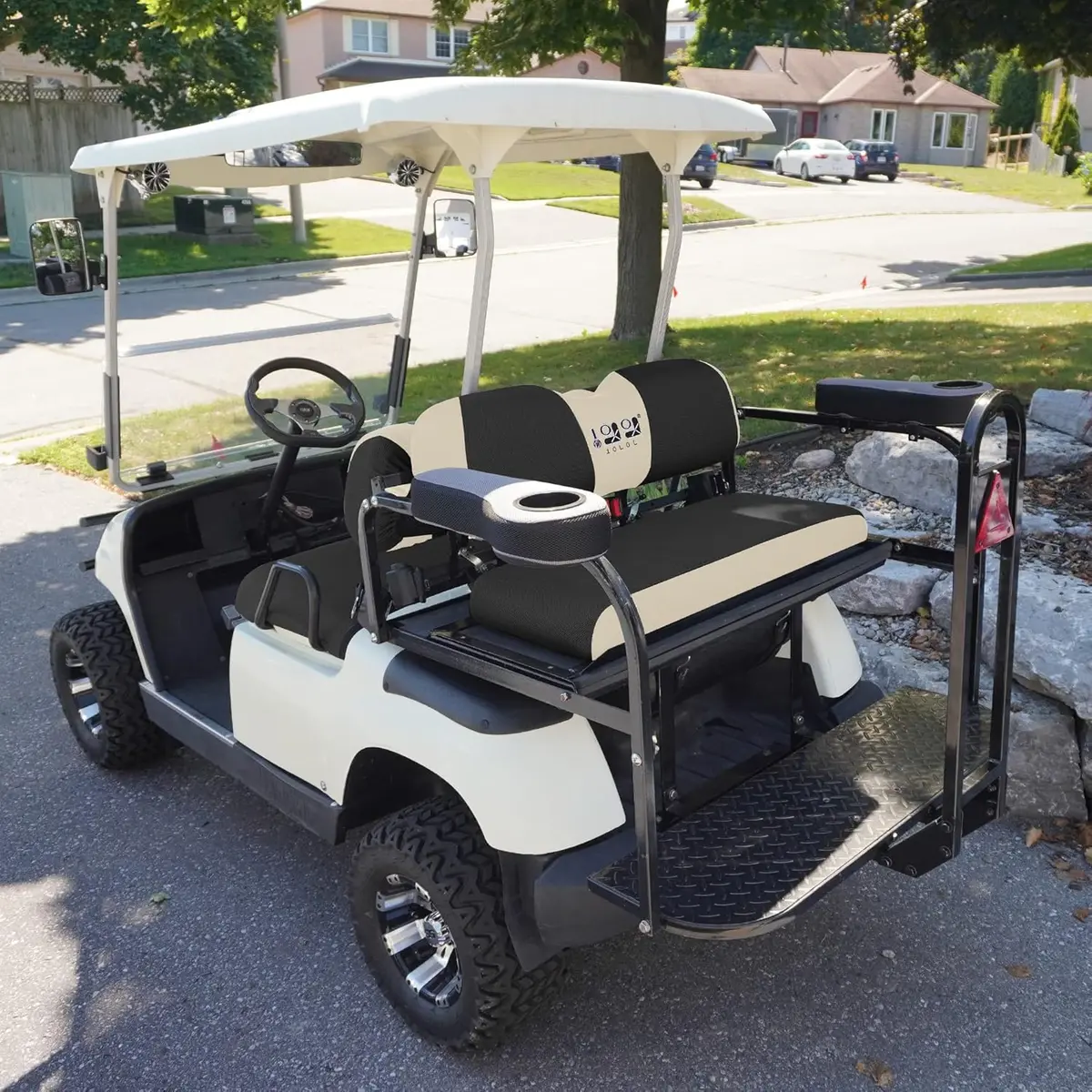 Golf Car Seat Cover Set For Yamaha G2-G22 And Club Car Ds Pre-2000 Tomberlin Emerge - 10L0l 2