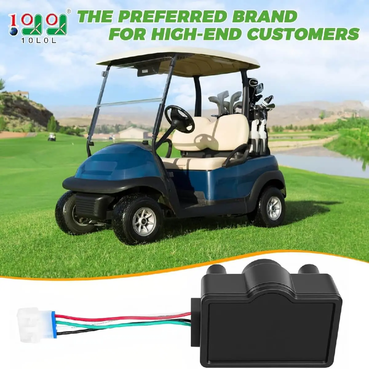 10L0l Golf Cart Gcor Accelerator Sensor For Club Car Precedent 2004-2009 Gas Models 2