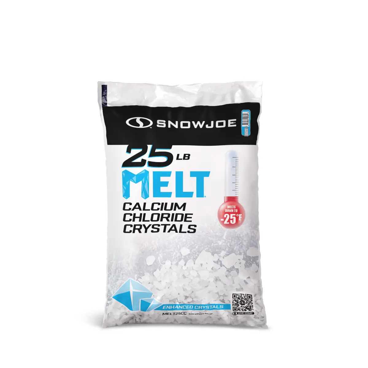 Snow Joe Melt25cc Calcium Chloride Crystals Ice Melter | 25-Lbs. 1