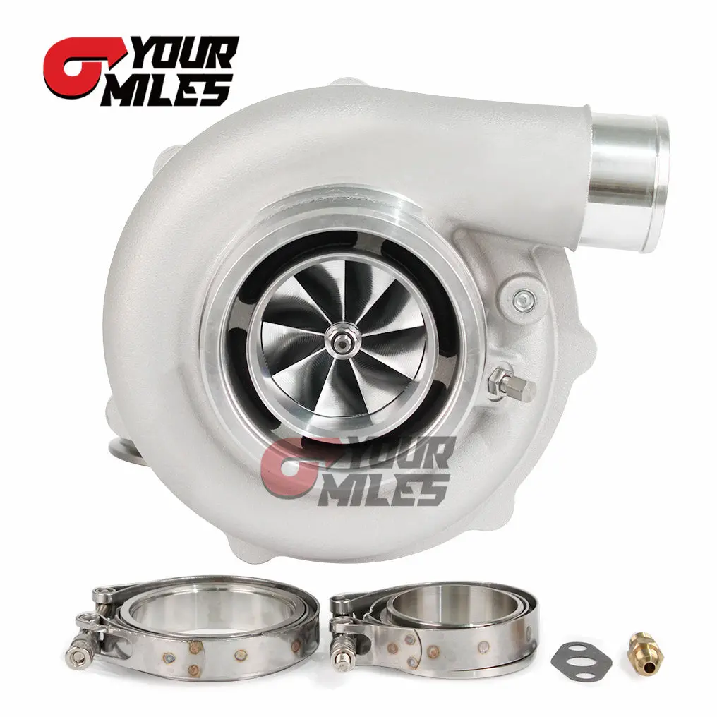 Yourmiles S30-900 Non Wastegate Billet Comp. Wheel Dual Ball Bearing Turbocharger T3.82/0.83/1.01/1.21 Dv Hsg 1
