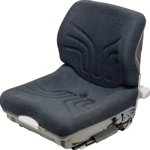 Tractor Seat For Skid Steer, Mowers, Cranes, Rollers, Excavators W/ Suspension 3