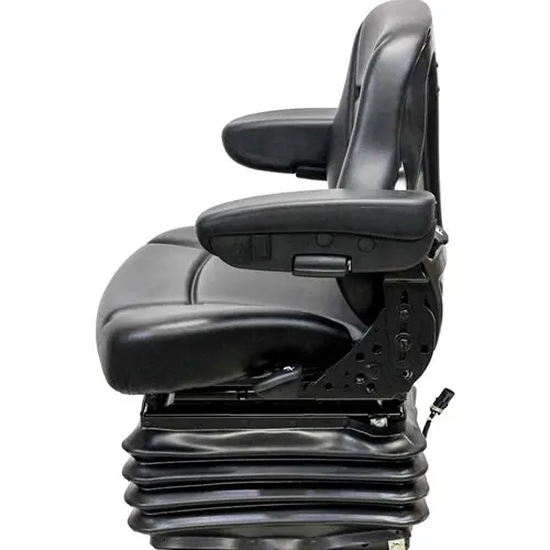 24V Heavy Duty Excavator / Dump Truck Seat W/ Air Suspension 2