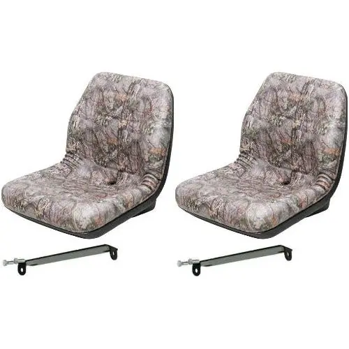 2 Gator Loader Compact Lawn Mower Garden Tractor Seat W/ Flip Bracket 1