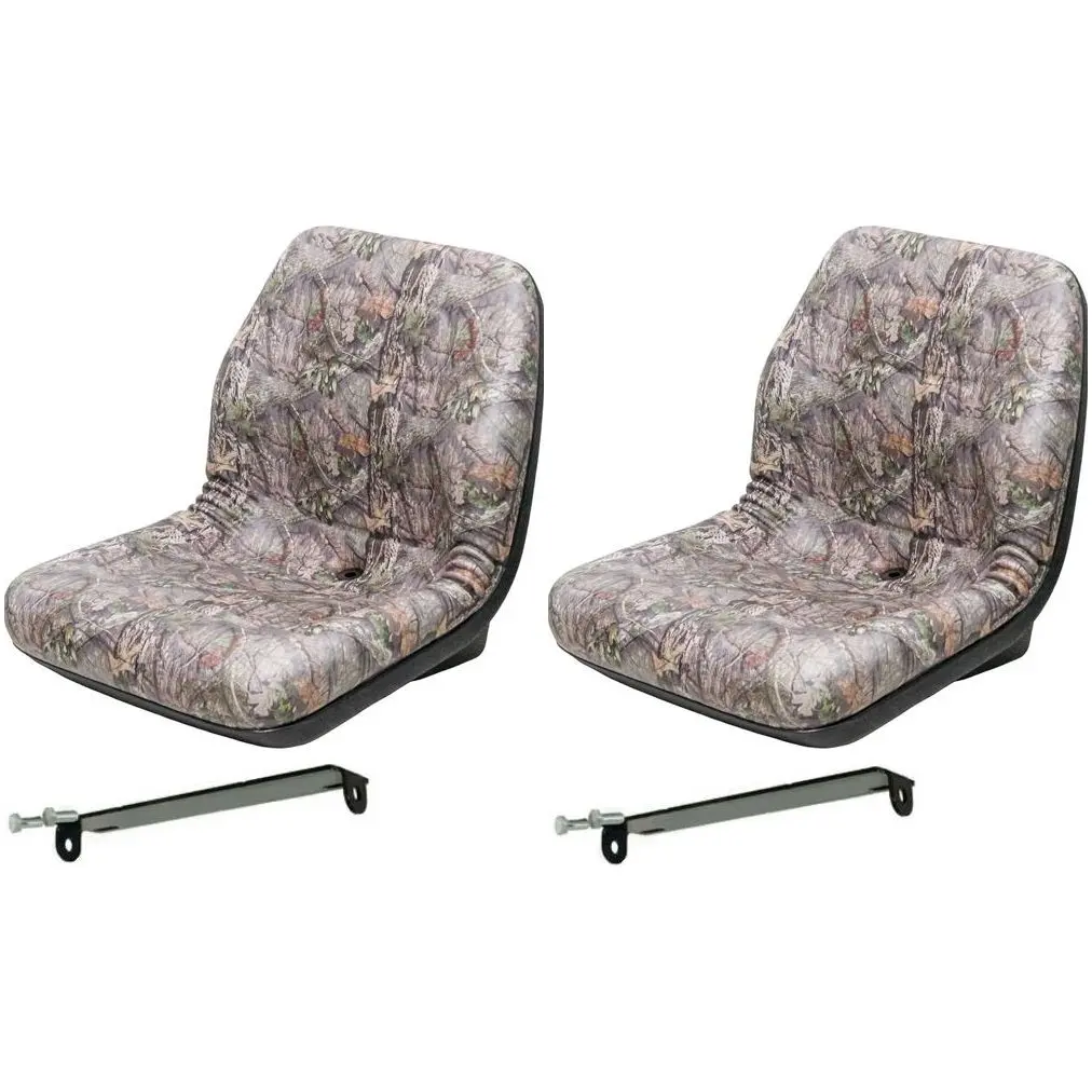 2 Gator Loader Compact Lawn Mower Garden Tractor Seat W/ Flip Bracket 4