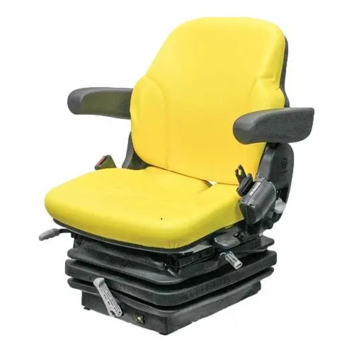 Heavy Duty Tractor Excavator Back Hoe Loader Seat W/ Suspension 3