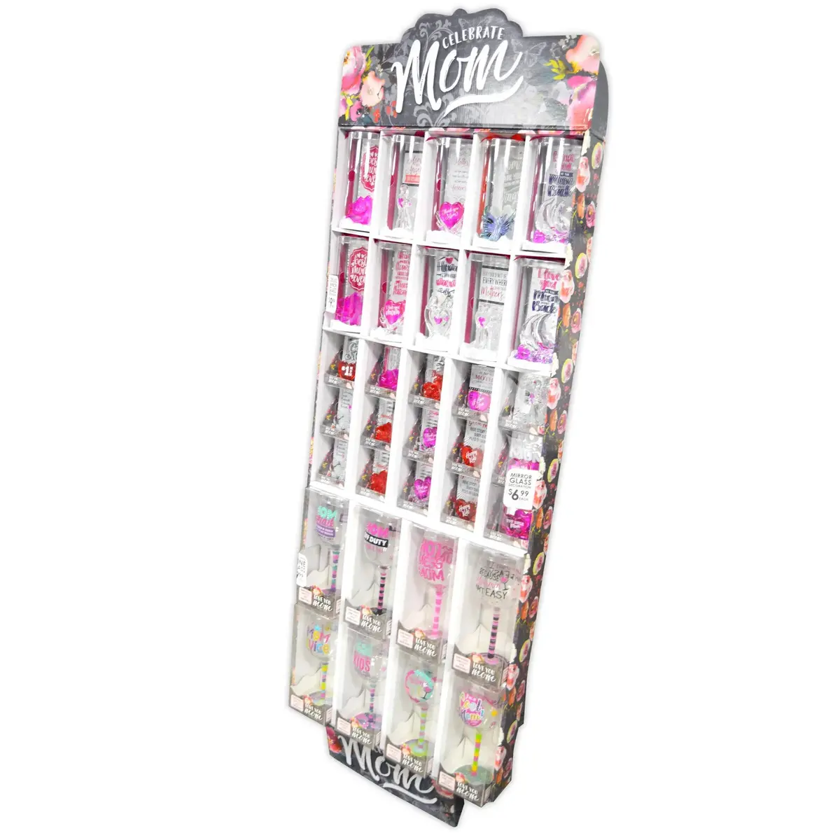 Mothers Day Celebrate Mom Assortment Floor Display - 33 Pieces Per Retail Ready Display Kit 88183 1