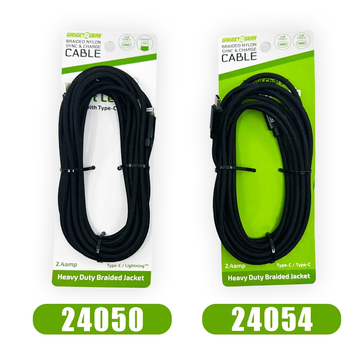 Charging Cable Wing Rack Kit Assortment 10Ft - 10 Pieces Per Pack 88482 2