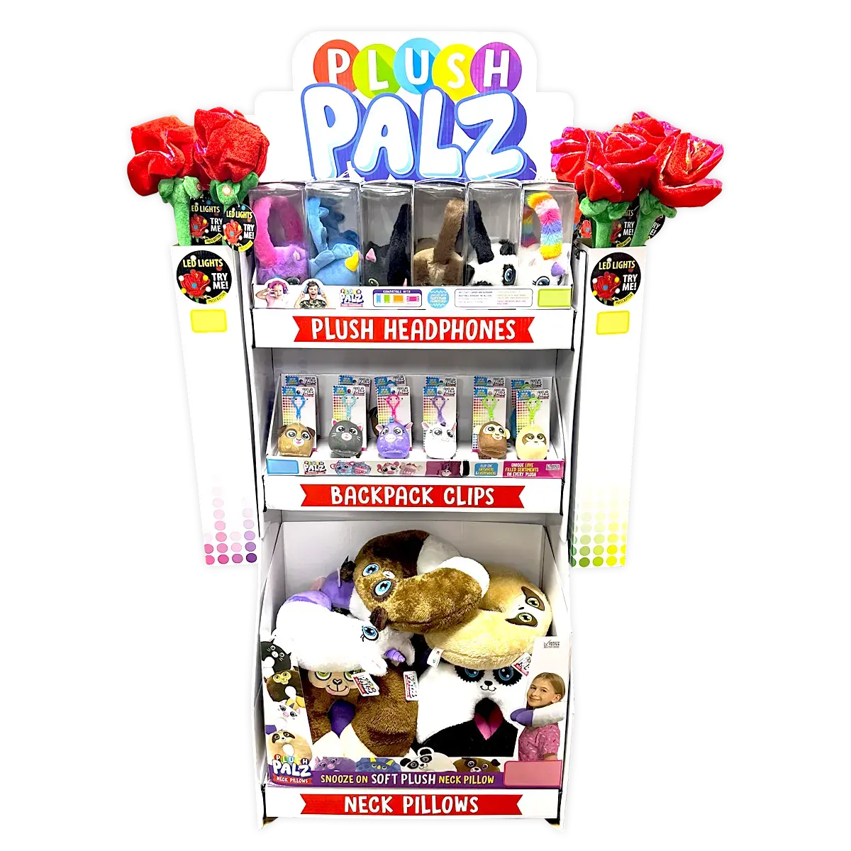 Plush And Headphones Assorted Floor Display - 36 Pieces Per Retail Ready Display Kit 88521 2