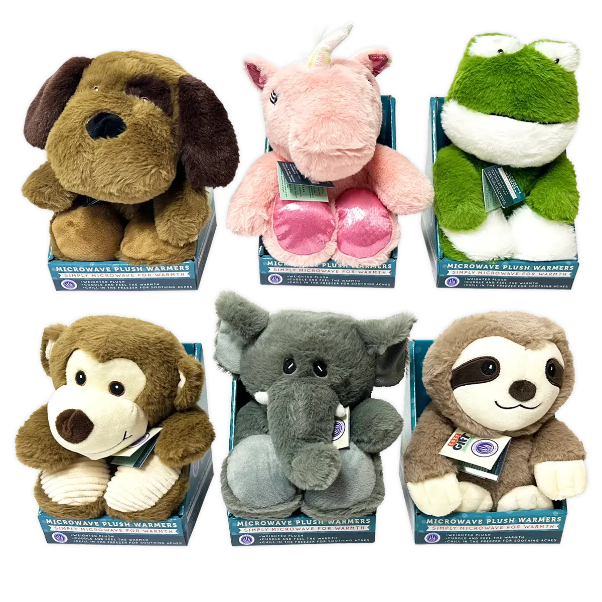 Hug N Sip Cup Plush Assortment Floor Display - 38 Pieces Per Retail Ready Display Kit 88565 2