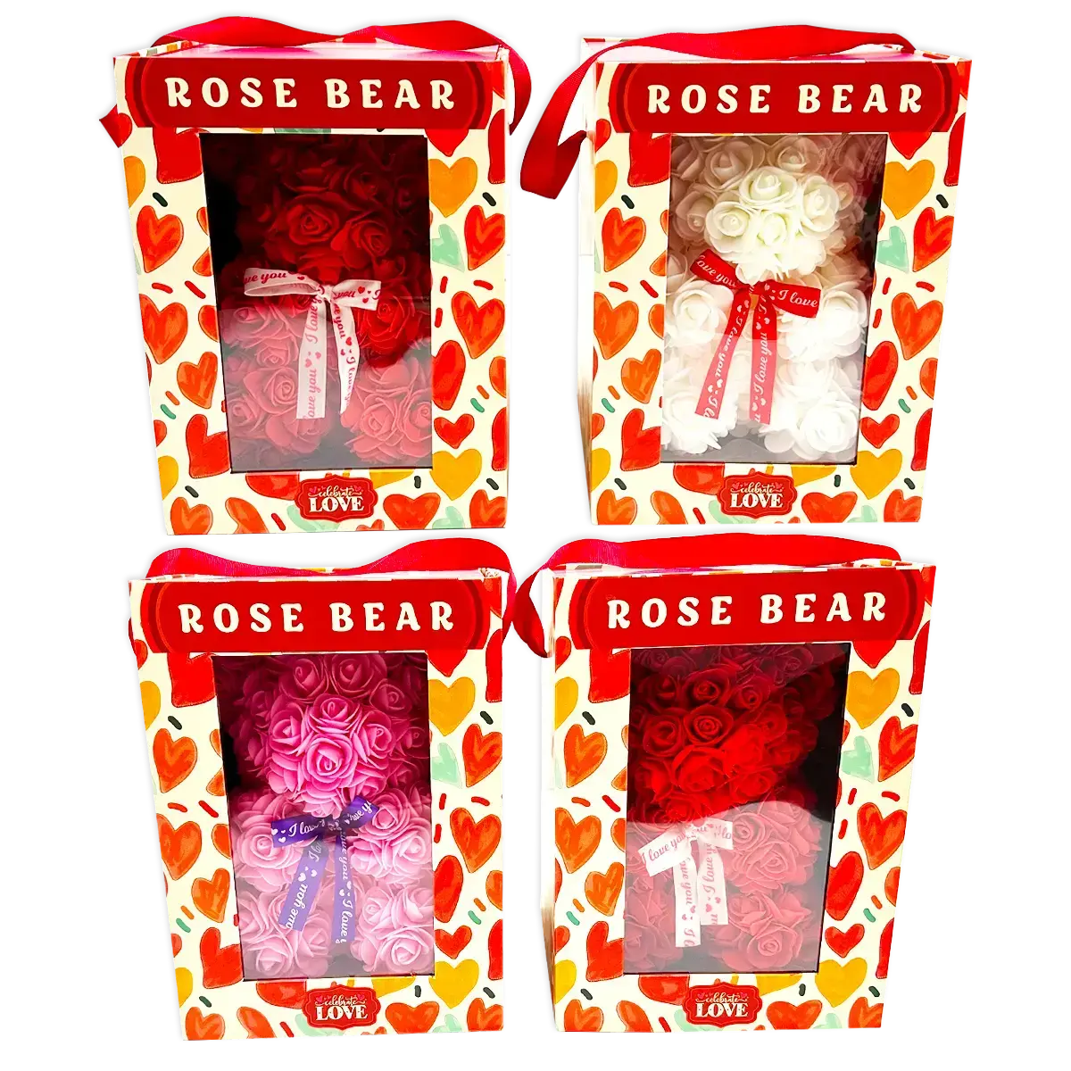 Valentines Day Glass And Gift Assortment Floor Display - 57 Pieces Per Retail Ready Display Kit 88574 2