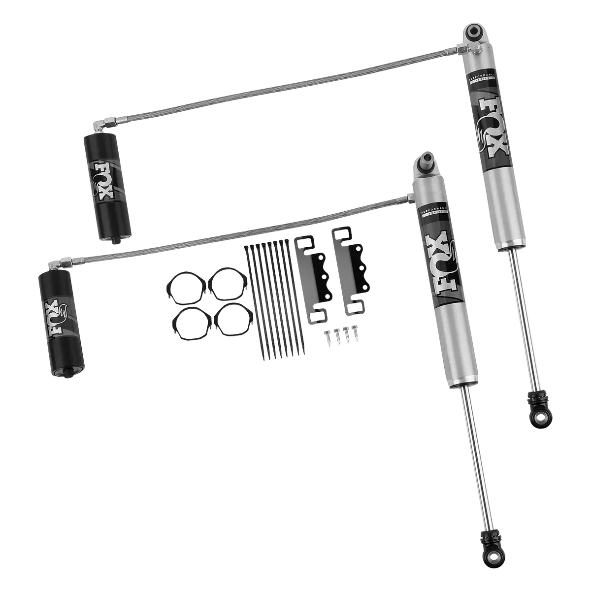 Fox 2.0 Ifp Front Shocks W/ Reservoir | 3.5-4 Inch Lift | Performance Series | Jeep Gladiator Jt (20-26) 2