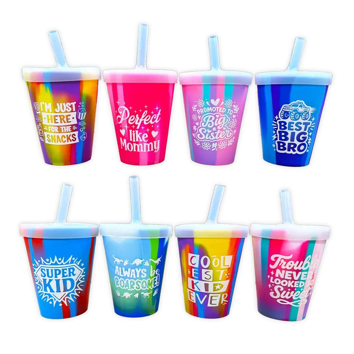 Silicone Cup Drinkware Assortment Floor Display - 32 Pieces Per Retail Ready Display Kit 88608 2